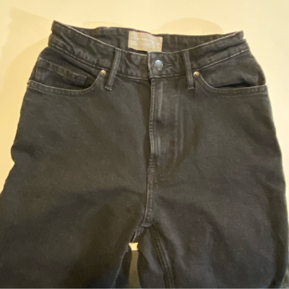 Everlane Curvy Cheeky Jean SZ 26 Crop, GUC, High waisted, slight stretch - Picture 10 of 13